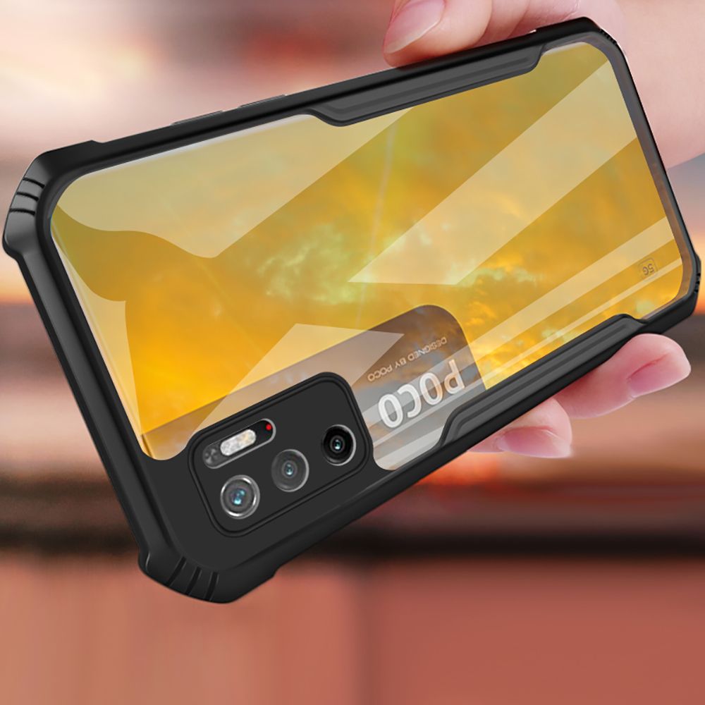 Pokrowiec Tech-protect Beetle czarne Xiaomi Poco M3 Pro 5G / 2