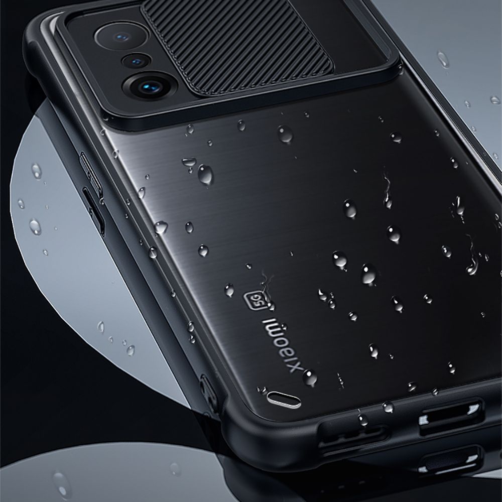 Pokrowiec Tech-protect Camshield czarne Xiaomi 11T / 9