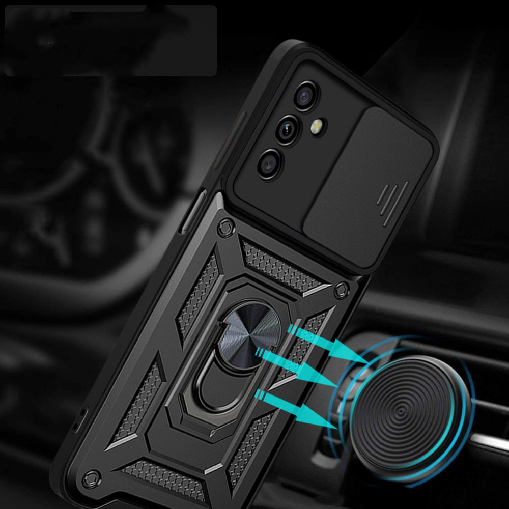 Pokrowiec Tech-protect Camshield Pro czarne Xiaomi Redmi Note 12 5G / 4