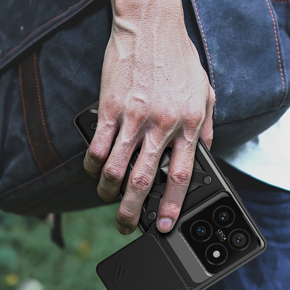 Pokrowiec Tech-protect Camshield Pro czarne Xiaomi 14T / 2