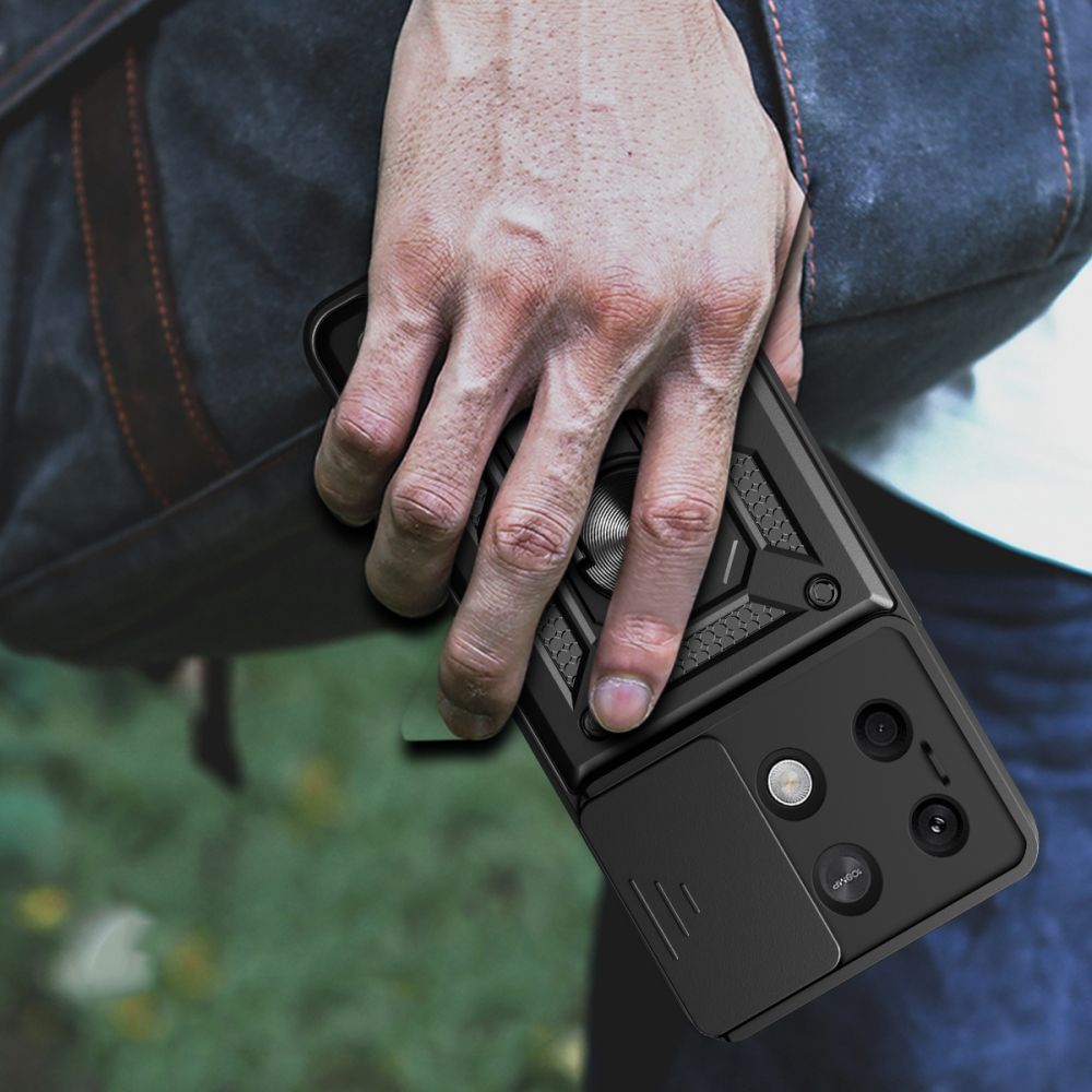 Pokrowiec Tech-protect Camshield Pro czarne Xiaomi Redmi Note 13 5G / 8 Pokrowiec Tech-protect Camshield Pro czarne Xiaomi Redmi Note 13 5G / 8