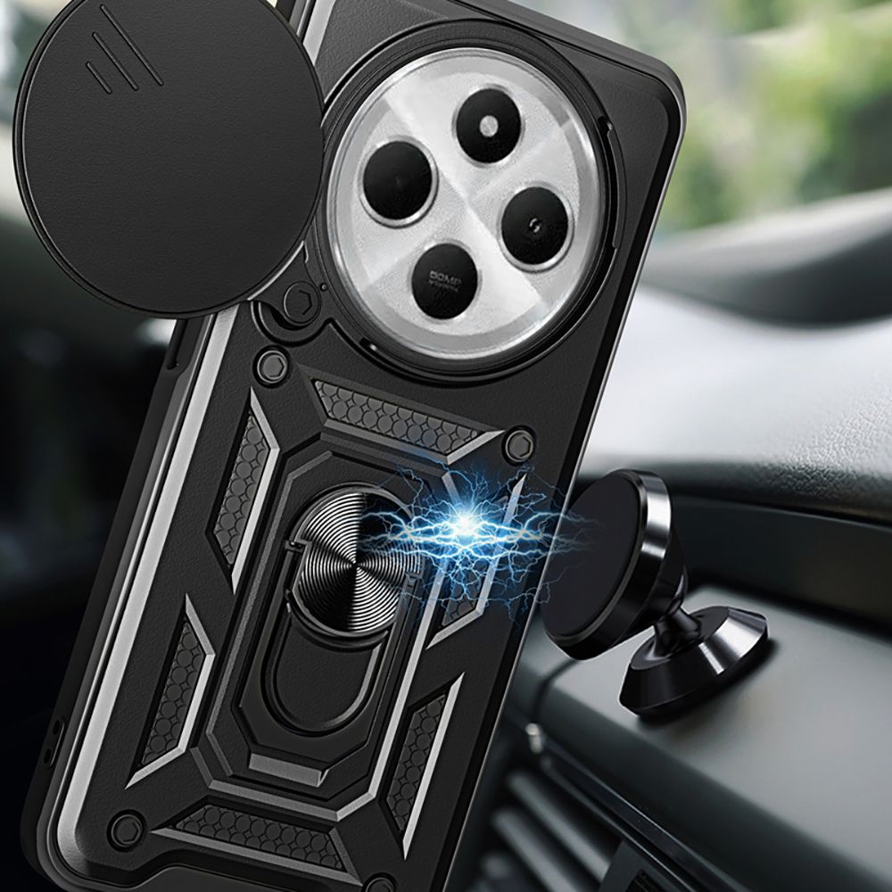 Pokrowiec Tech-protect Camshield Pro Xiaomi czarne Xiaomi Redmi 14C / 3