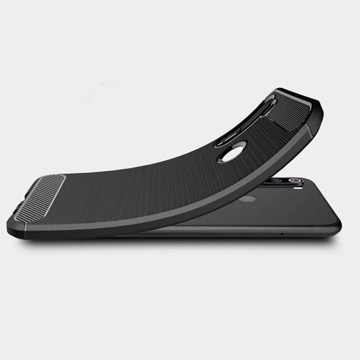 Pokrowiec Etui Tech-protect Tpu Carbon Czarne Xiaomi Redmi Note 8T / 3