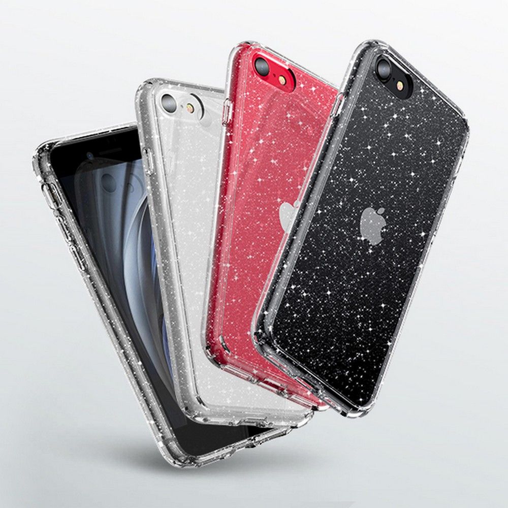 Pokrowiec Tech-protect Glitter przeroczyste APPLE iPhone 7 / 5