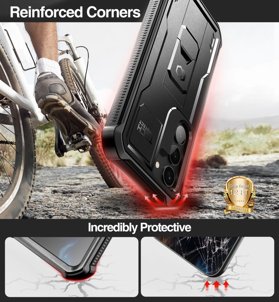Pokrowiec Tech-protect Kevlar Pro czarne SAMSUNG Galaxy S23 / 4
