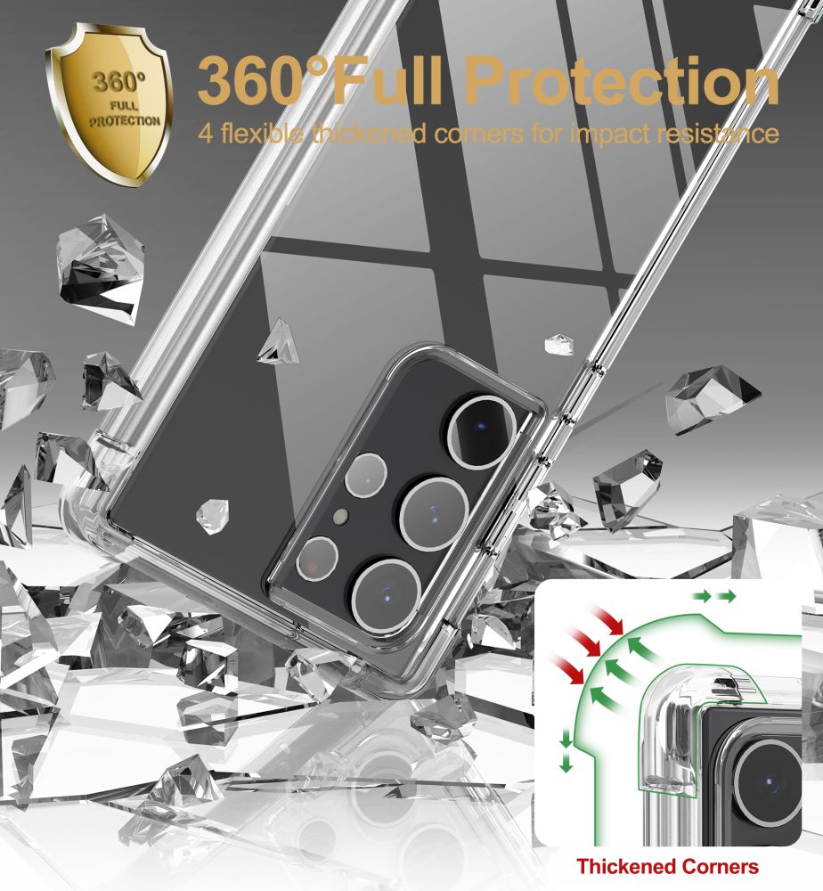 Pokrowiec Tech-protect Kevlar przeroczyste SAMSUNG Galaxy S23 Ultra / 5