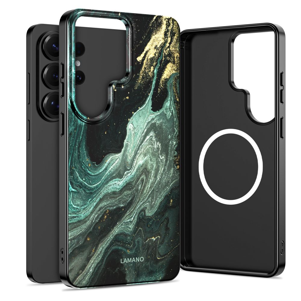 Pokrowiec Tech-protect Lamano Magsafe Verde aura SAMSUNG Galaxy S26 Ultra