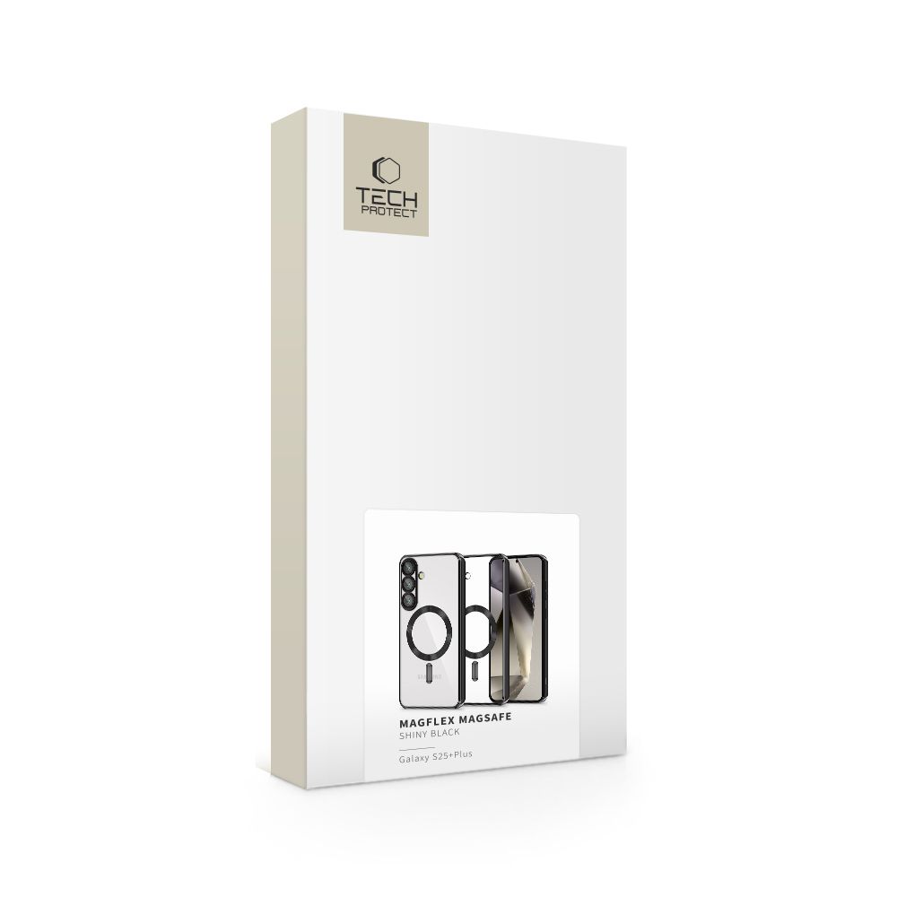 Pokrowiec Tech-protect Magflex Magsafe Plus czarne SAMSUNG Galaxy S25 Plus / 2 Pokrowiec Tech-protect Magflex Magsafe Plus czarne SAMSUNG Galaxy S25 Plus / 2