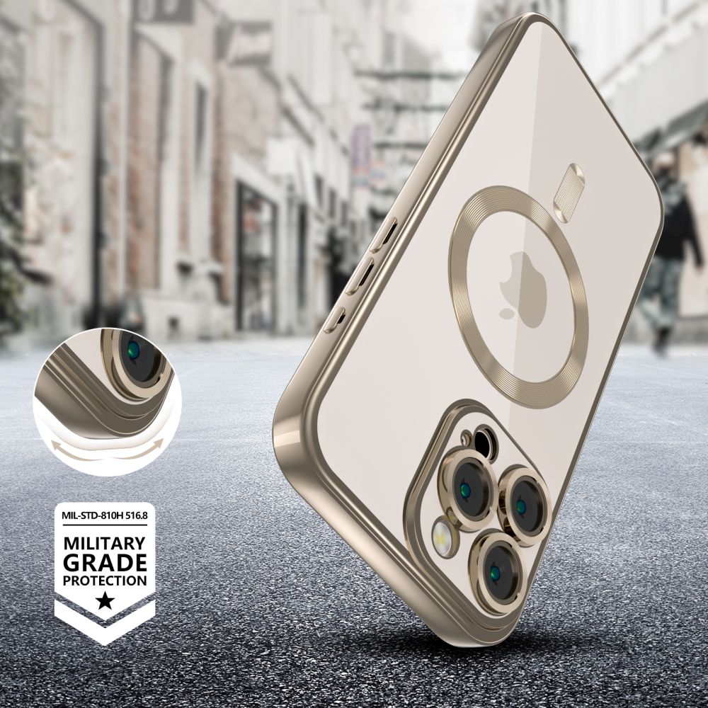 Pokrowiec Tech-protect Magflex Magsafe Shiny desert APPLE iPhone 16 Pro / 2