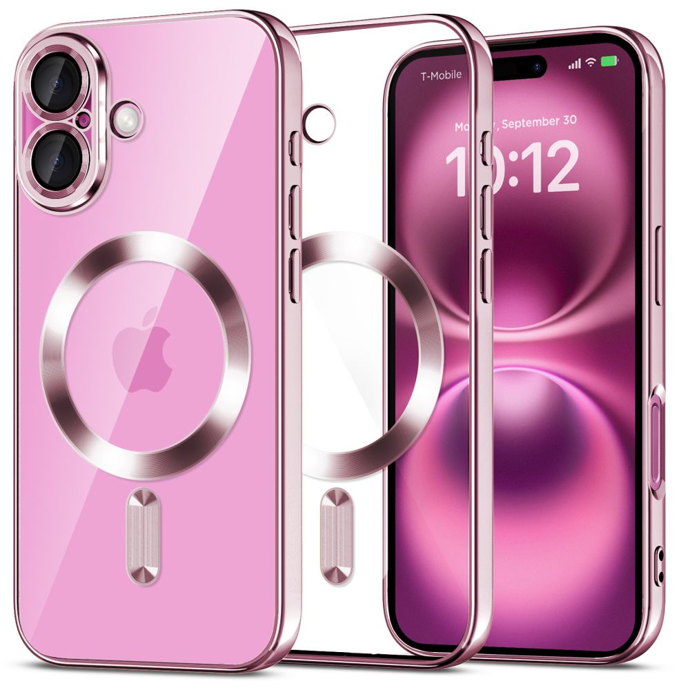 Pokrowiec Tech-protect Magflex Magsafe Shiny rose APPLE iPhone 16