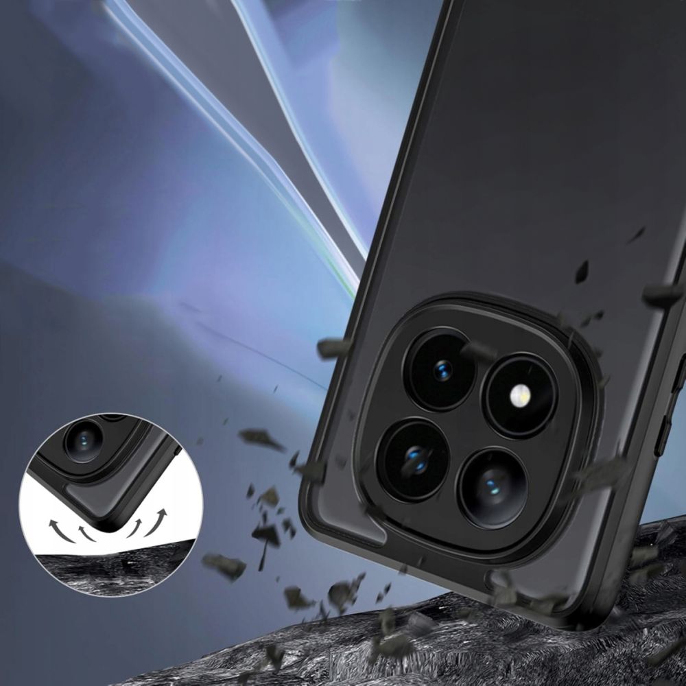 Pokrowiec Tech-protect Magmat czarne Xiaomi Redmi Note 14 Pro 5G / 2