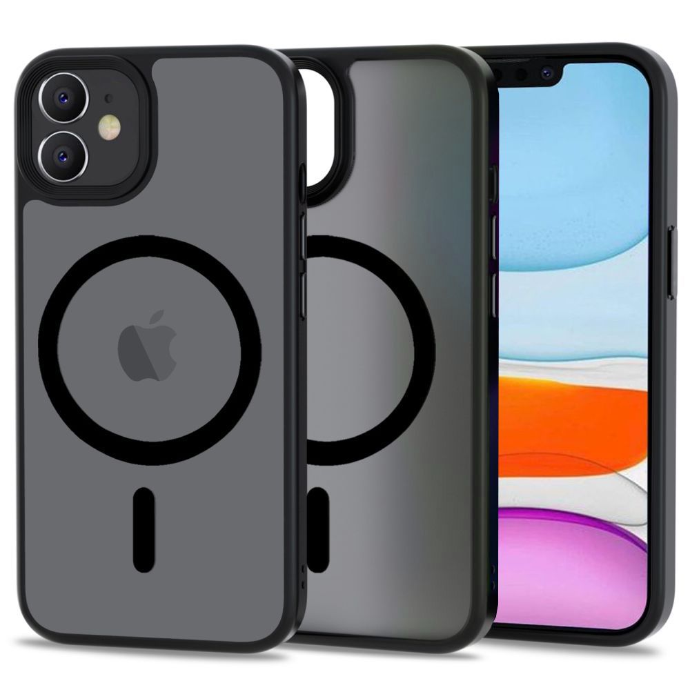 Pokrowiec Tech-protect Magmat Magsafe czarne APPLE iPhone 11