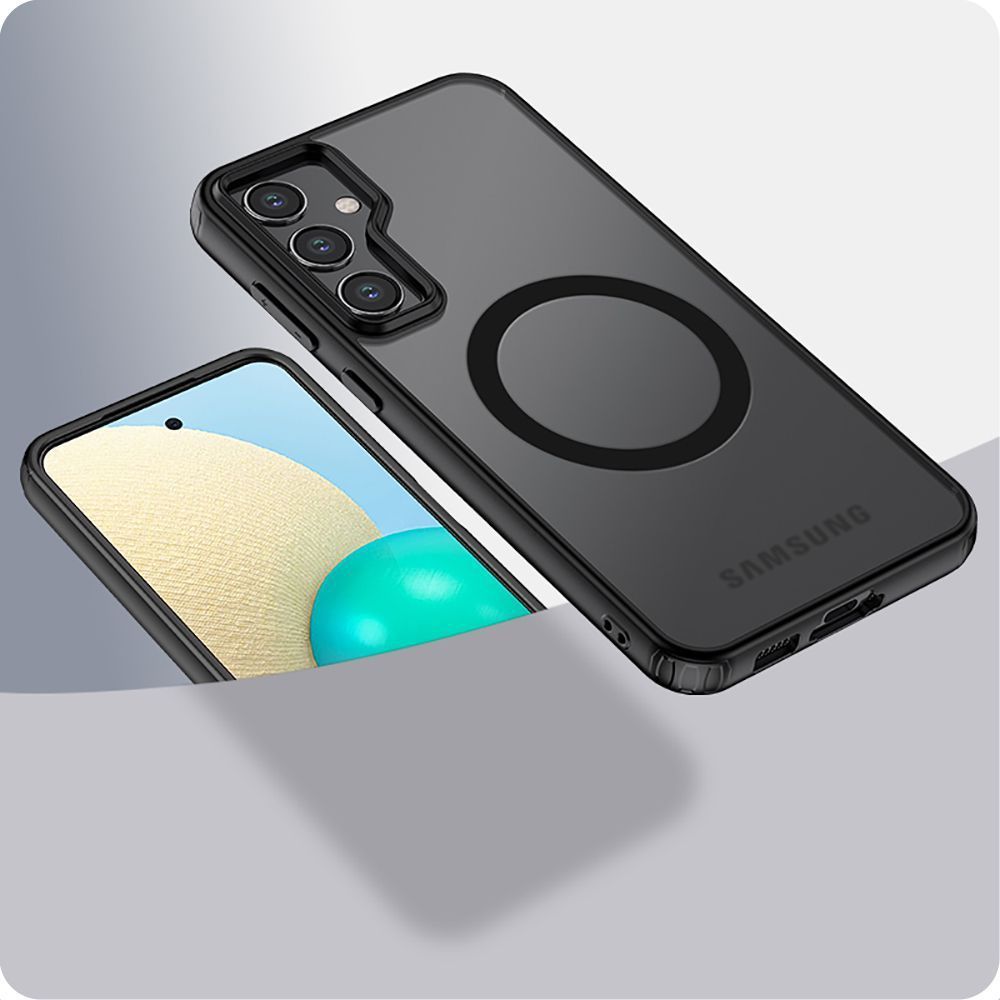 Pokrowiec Tech-protect Magmat Magsafe czarne Xiaomi Redmi Note 13 5G / 4