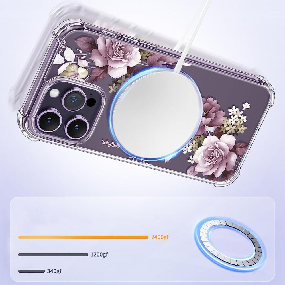 Pokrowiec Tech-protect Magmood Magsafe Spring floral APPLE iPhone 11 / 3