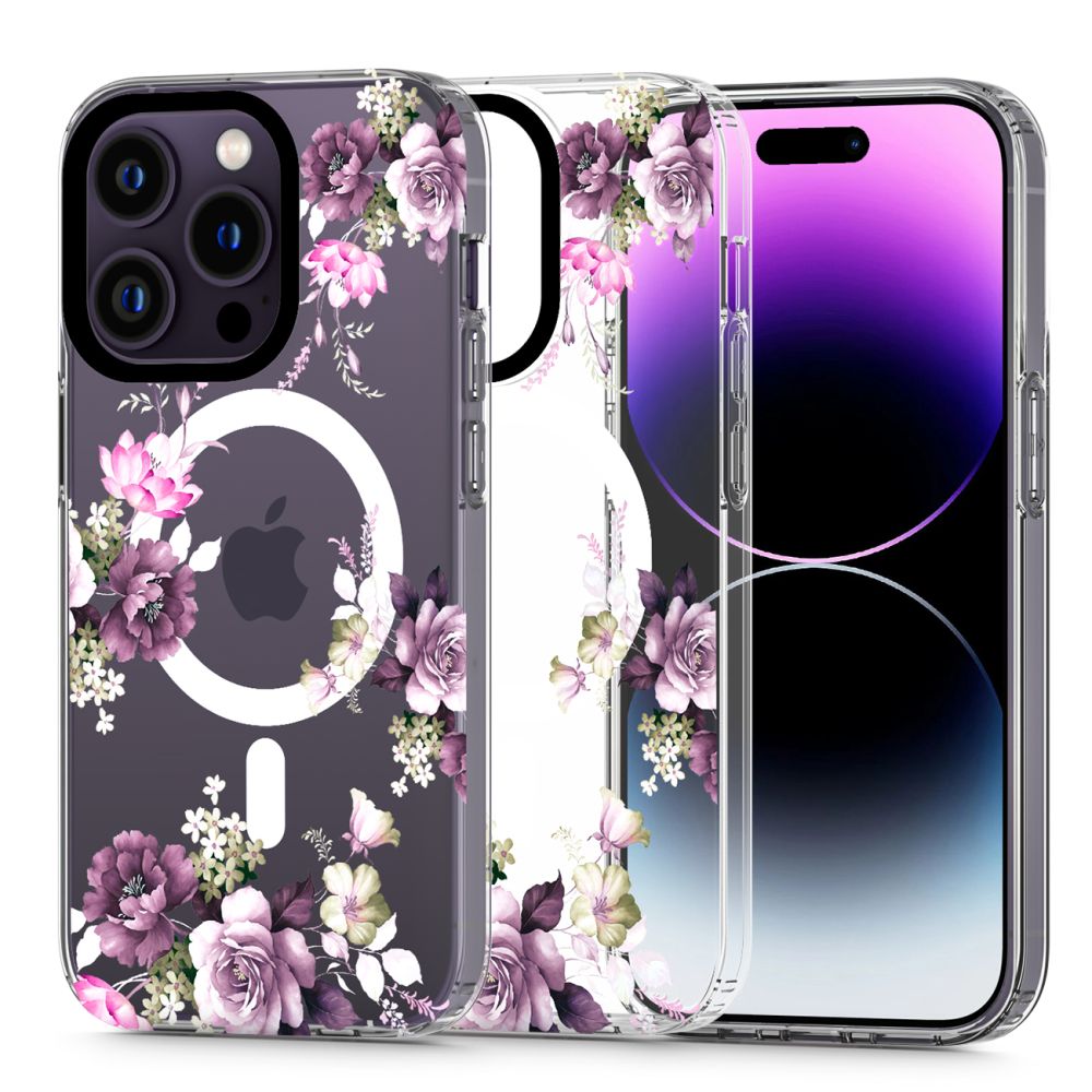 Pokrowiec Tech-protect Magmood Magsafe Spring floral APPLE iPhone 13 Pro