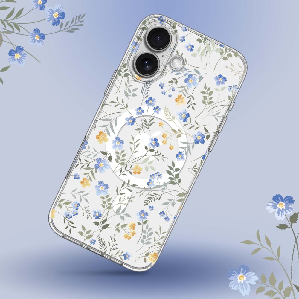 Pokrowiec Tech-protect Magmood Magsafe Spring flowers APPLE iPhone 16 / 2