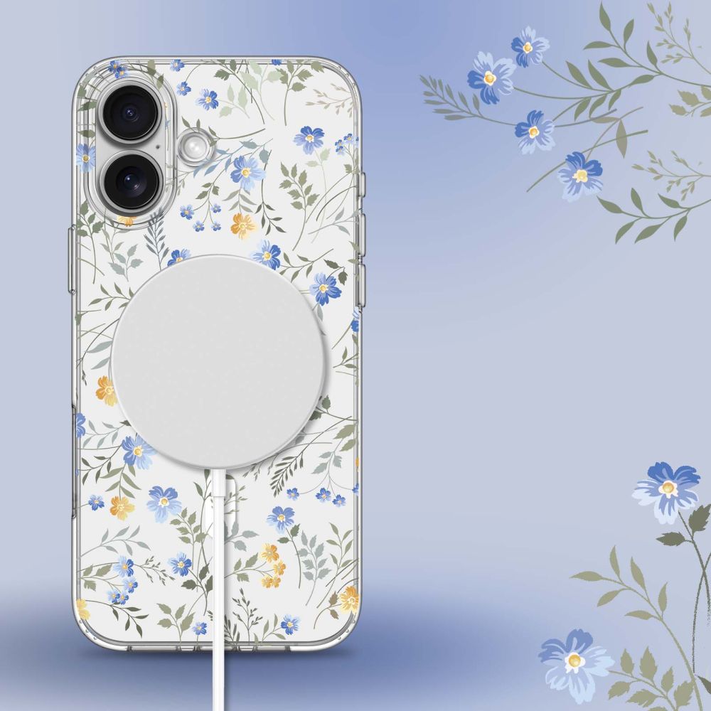 Pokrowiec Tech-protect Magmood Magsafe Spring flowers APPLE iPhone 16 / 4