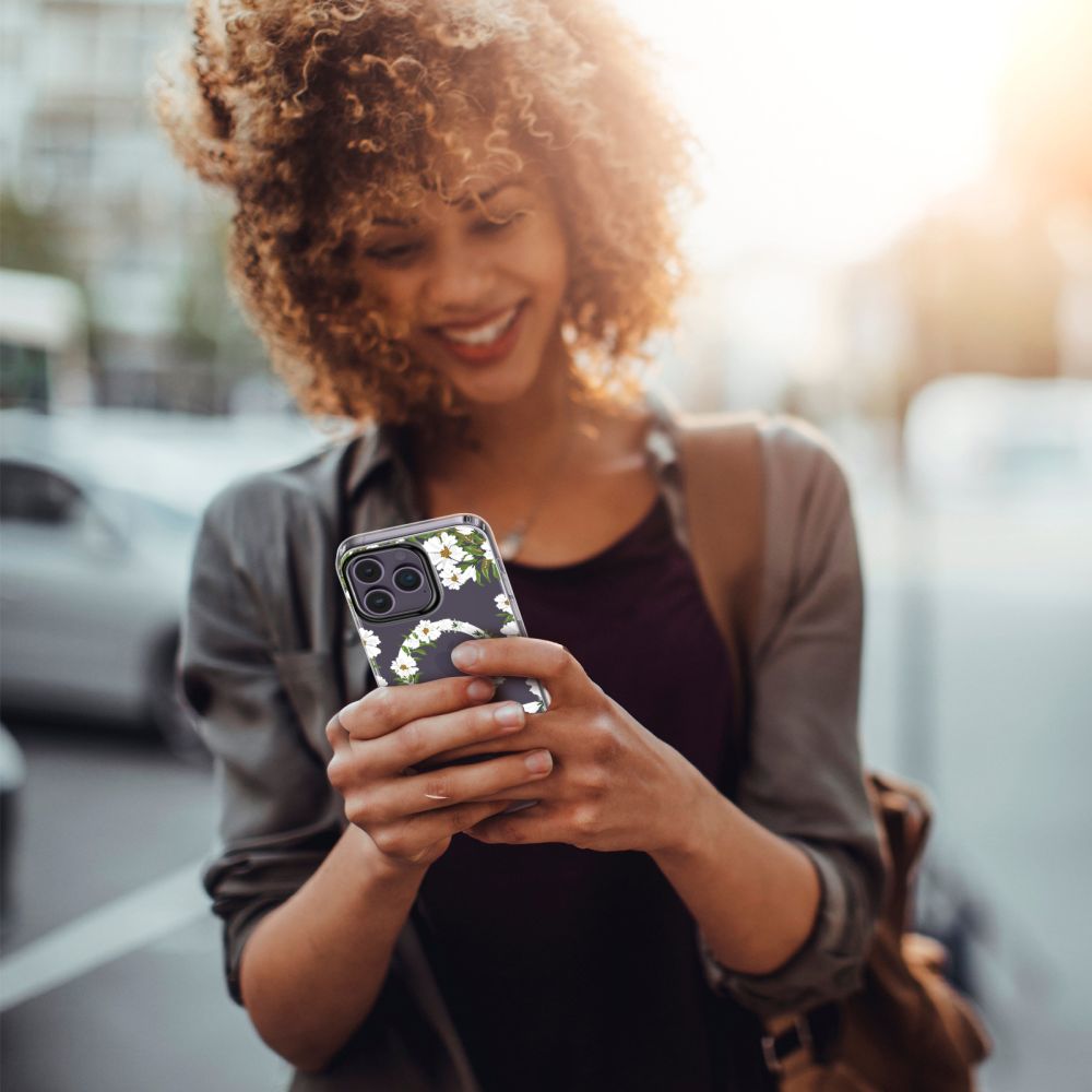 Pokrowiec Tech-protect Magmood Magsafe White daisy APPLE iPhone 14 Pro Max / 4