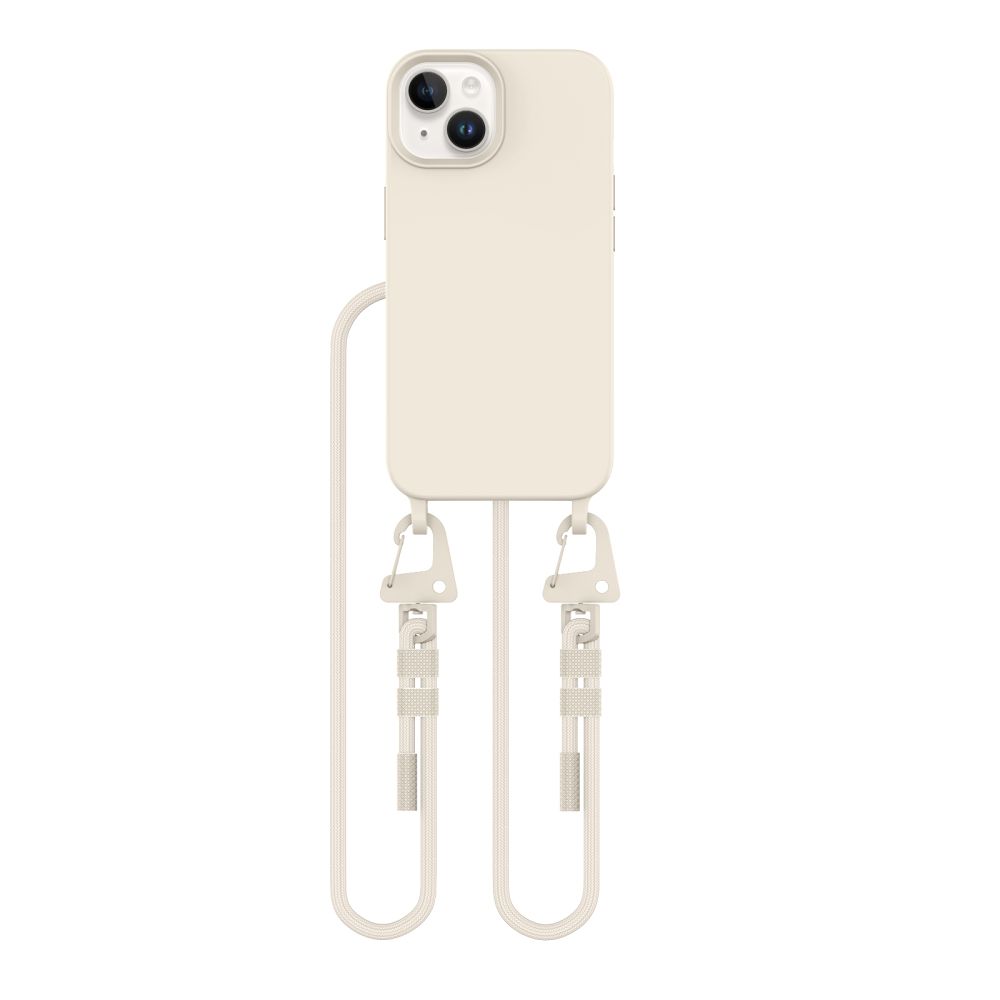 Pokrowiec Tech-protect Magnecklace Magsafe Cosmic latte APPLE iPhone 15