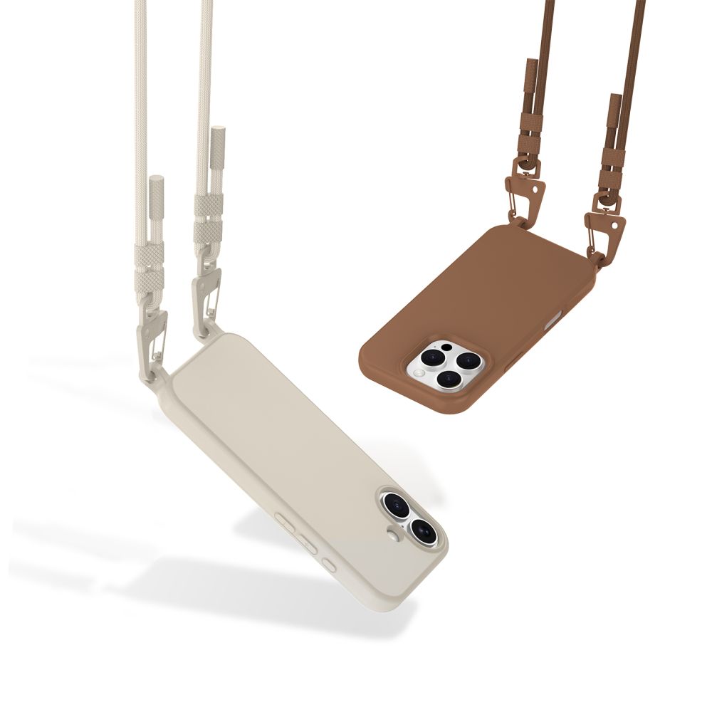 Pokrowiec Tech-protect Magnecklace Magsafe Cosmic latte APPLE iPhone 15 / 4