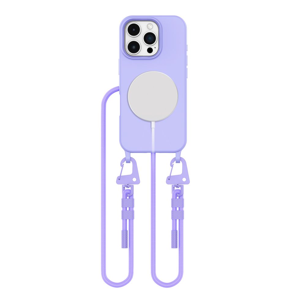 Pokrowiec Tech-protect Magnecklace Magsafe lavender APPLE iPhone 16 Pro