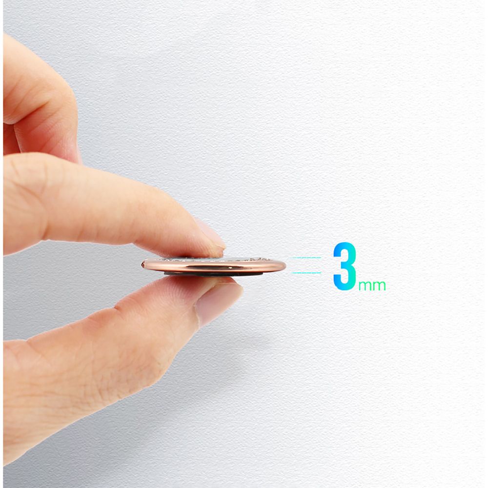Podstawka uchwyt na palec Tech-Procect Magnetic Ring Glitter rowy NOKIA 6.1 Plus / 3