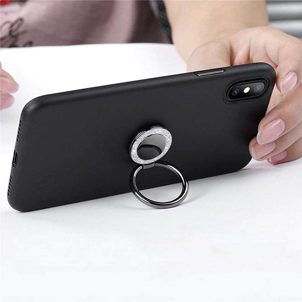 Podstawka uchwyt na palec Tech-Procect Magnetic Ring Glitter zoty APPLE iPhone 5s / 2