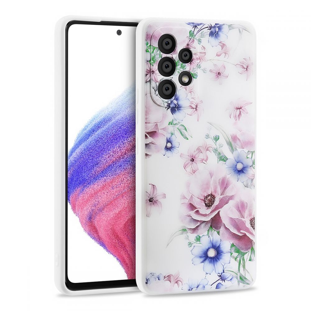Pokrowiec Tech-protect Mood Blossom flower SAMSUNG Galaxy A53 5G