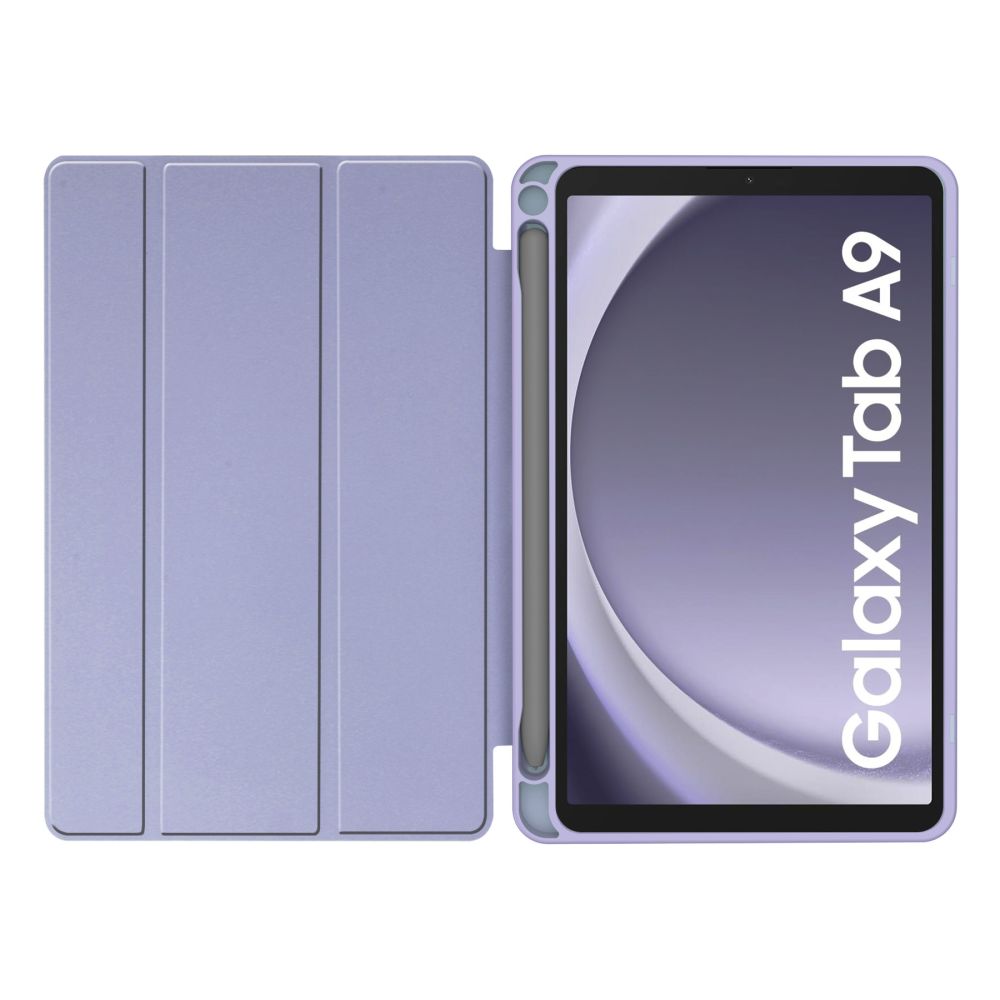 Pokrowiec Tech-protect Sc Pen Hybrid Fioletowe marble SAMSUNG Galaxy Tab A9 8.7 / 5