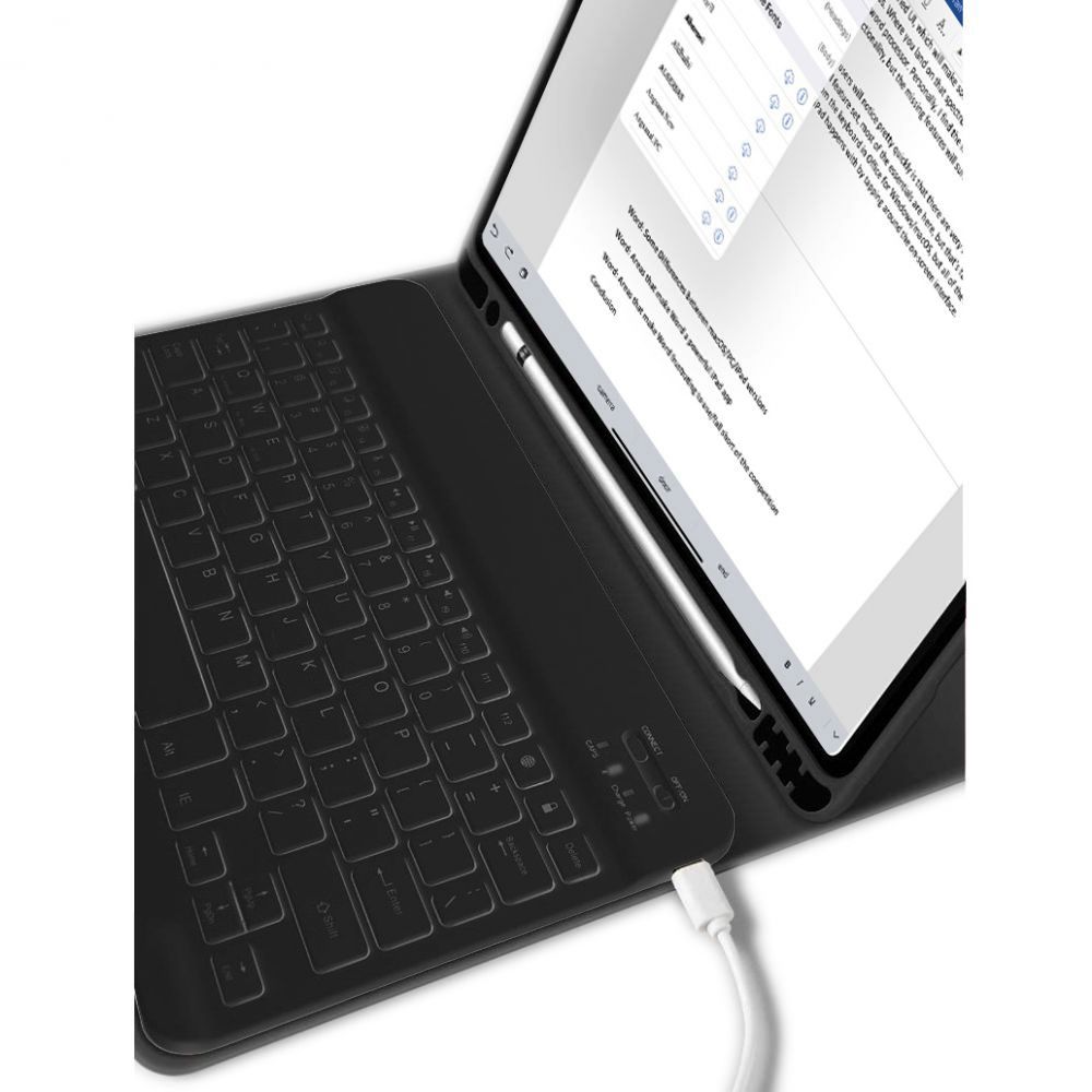Pokrowiec Tech-protect Sc Pen + Keyboard czarne APPLE iPad 10.9 2022 / 5