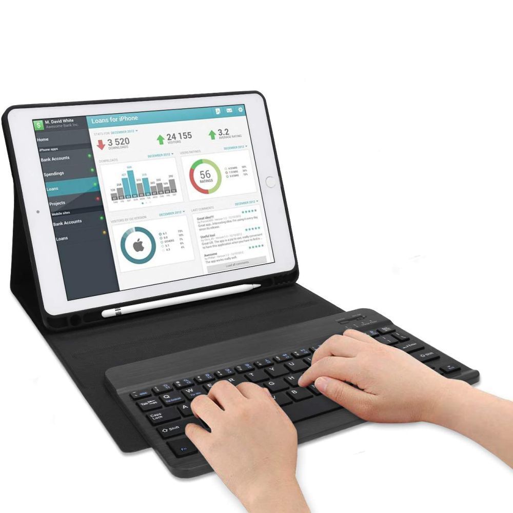 Pokrowiec Tech-protect Sc Pen + Keyboard czarne SAMSUNG Galaxy Tab S6 Lite 10.4 / 3