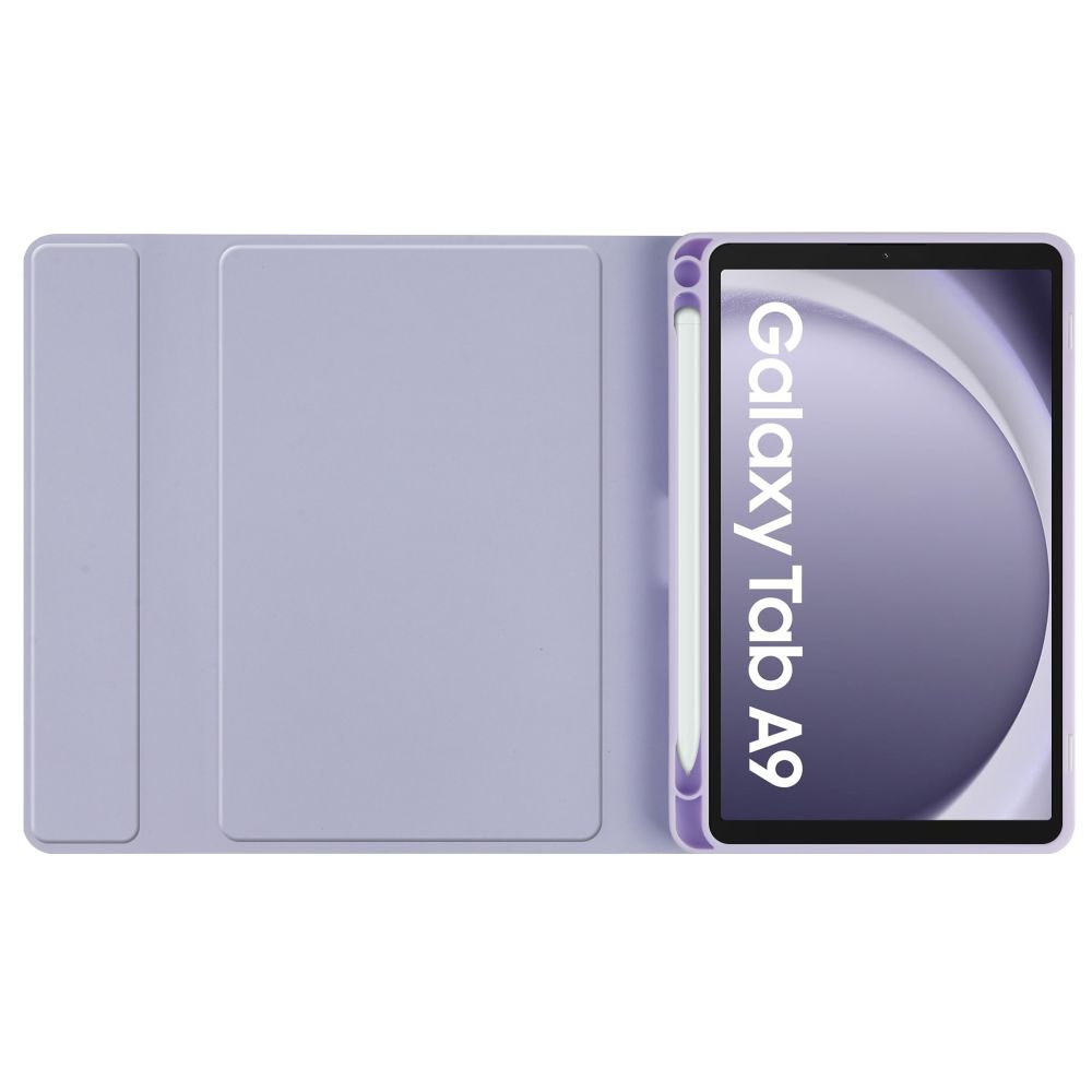 Pokrowiec Tech-protect Sc Pen + Keyboard fioletowe SAMSUNG Galaxy Tab A9 8.7 / 3