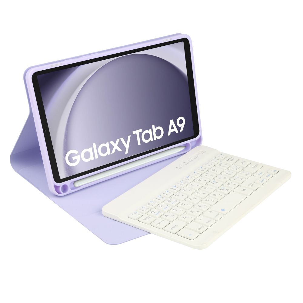 Pokrowiec Tech-protect Sc Pen + Keyboard fioletowe SAMSUNG Galaxy Tab A9 8.7 / 4