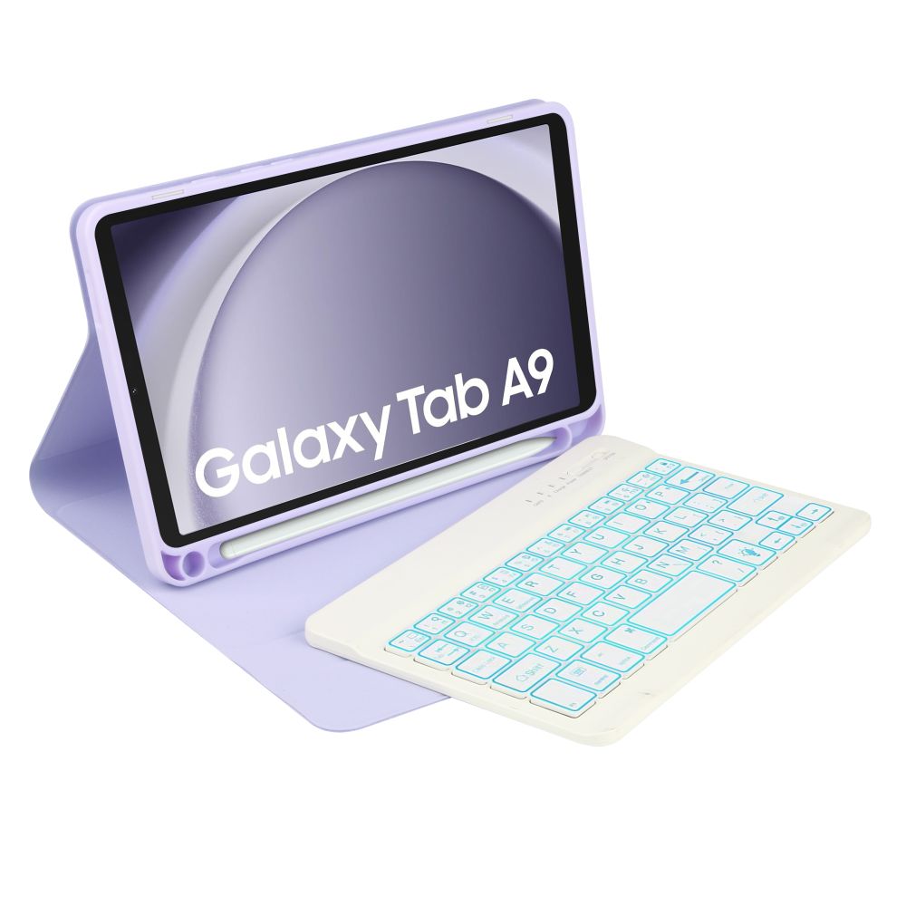 Pokrowiec Tech-protect Sc Pen + Keyboard fioletowe SAMSUNG Galaxy Tab A9 8.7 / 5