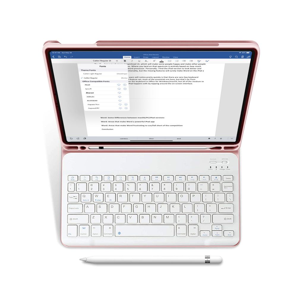 Pokrowiec Tech-protect Sc Pen + Keyboard rowe APPLE Ipad Air 5 2022 / 2