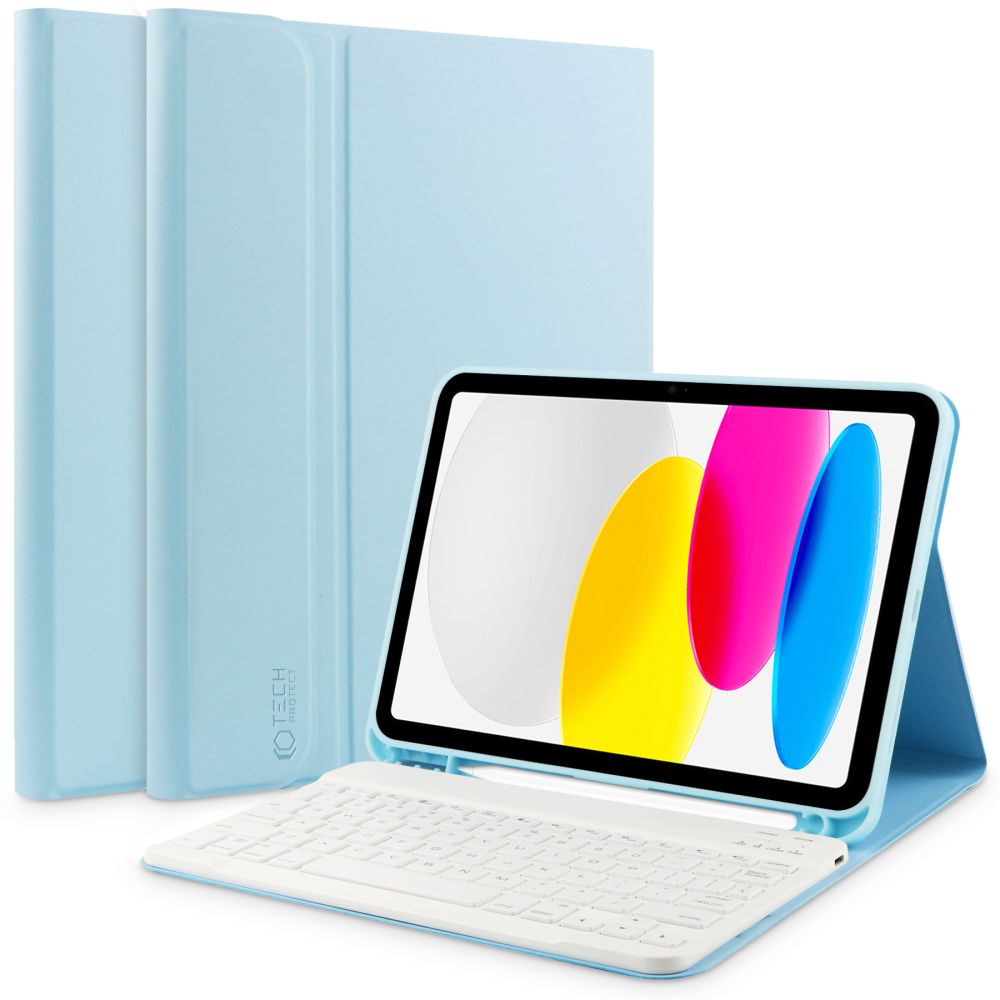 Pokrowiec Tech-protect Sc Pen + Keyboard Sky niebieskie APPLE iPad 10.9 2022