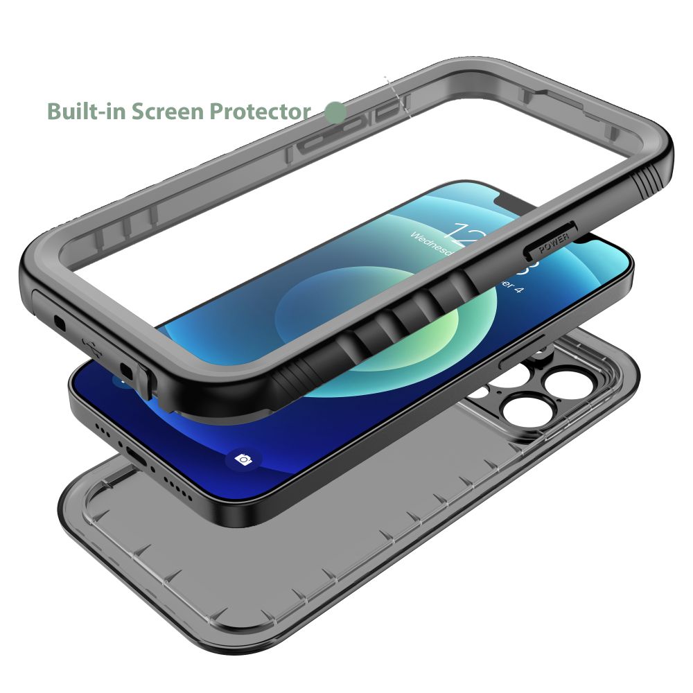 Pokrowiec Tech-protect Shellbox Ip68 czarne APPLE iPhone 13 / 6