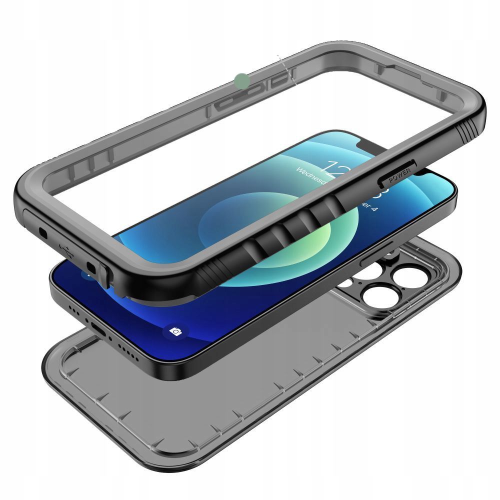 Pokrowiec Tech-protect Shellbox Magsafe Ip68 czarne APPLE iPhone 14 Pro / 2