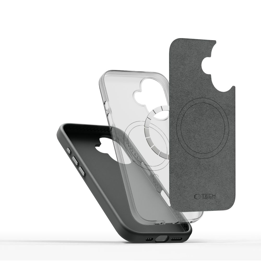 Pokrowiec Tech-protect Silicone Pure Magsafe clay APPLE iPhone 16 / 3