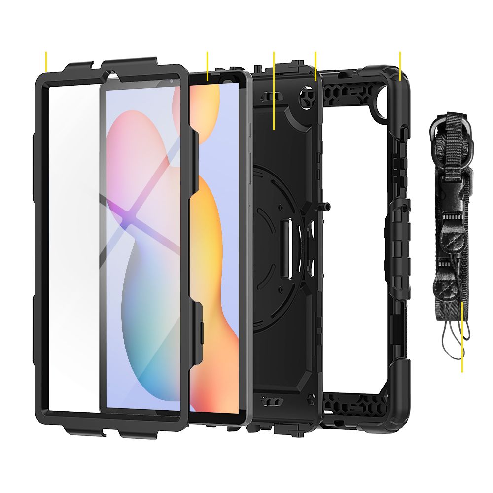 Pokrowiec Tech-protect Solid360 czarne SAMSUNG Galaxy Tab S8+ / 4