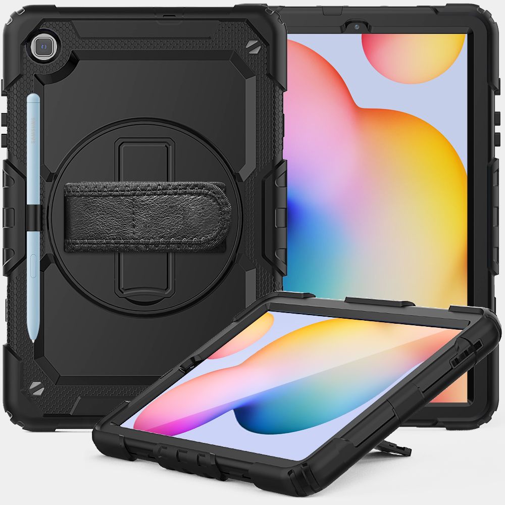 Pokrowiec Tech-protect Solid360 10.4 2020 / 2022 czarne SAMSUNG Galaxy Tab S6 Lite 10.4 / 5