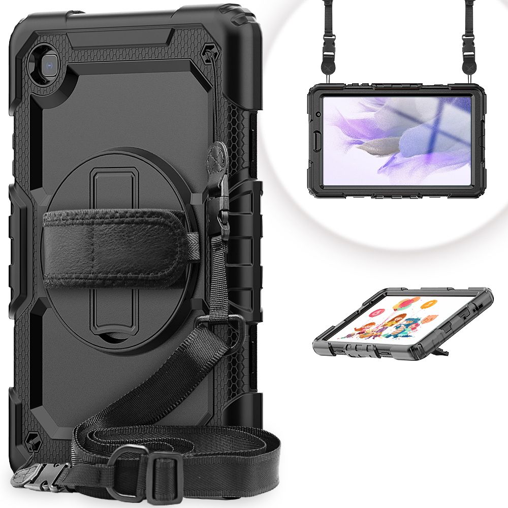 Pokrowiec Tech-protect Solid360 czarne SAMSUNG Galaxy Tab A7 Lite 8.4 / 2