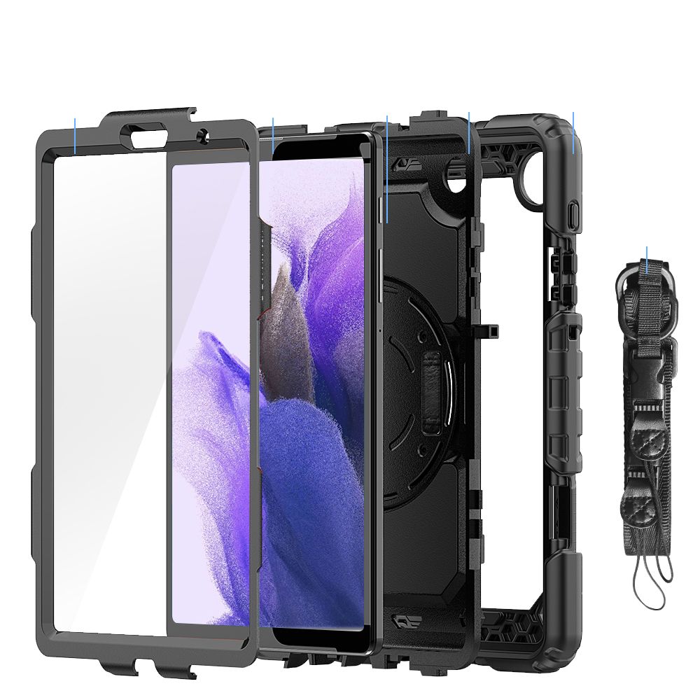 Pokrowiec Tech-protect Solid360 czarne SAMSUNG Galaxy Tab A7 Lite 8.4 / 3