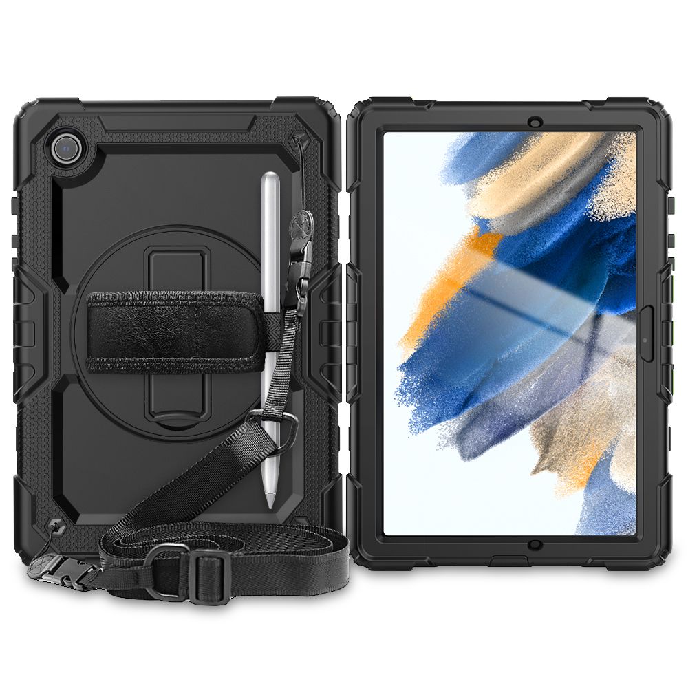 Pokrowiec Tech-protect Solid360 czarne SAMSUNG Galaxy Tab A8 10.5 2021