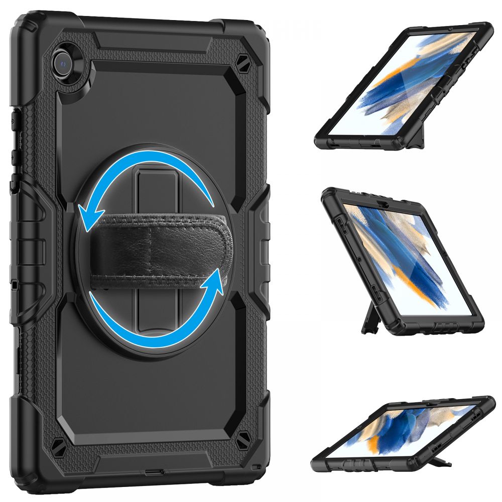 Pokrowiec Tech-protect Solid360 czarne SAMSUNG Galaxy Tab A8 10.5 2021 / 3