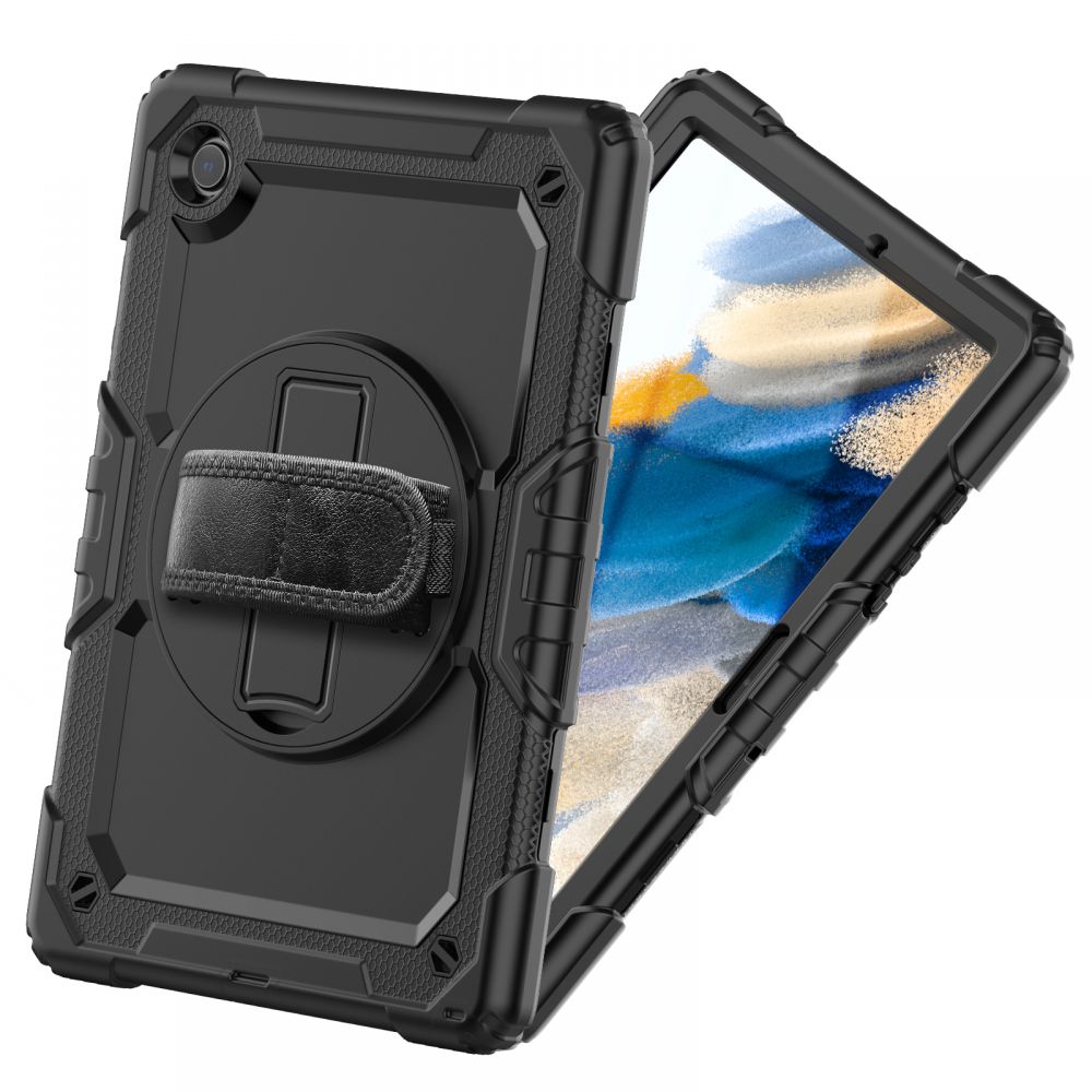 Pokrowiec Tech-protect Solid360 czarne SAMSUNG Galaxy Tab A8 10.5 2021 / 4