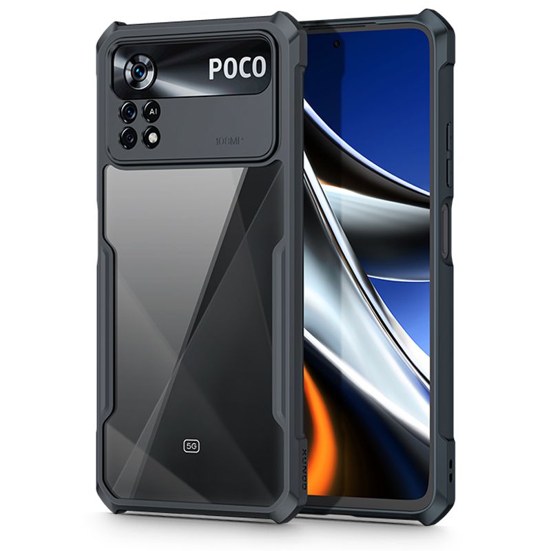 Pokrowiec Tech-protect Xund czarne Xiaomi POCO X4 Pro 5G