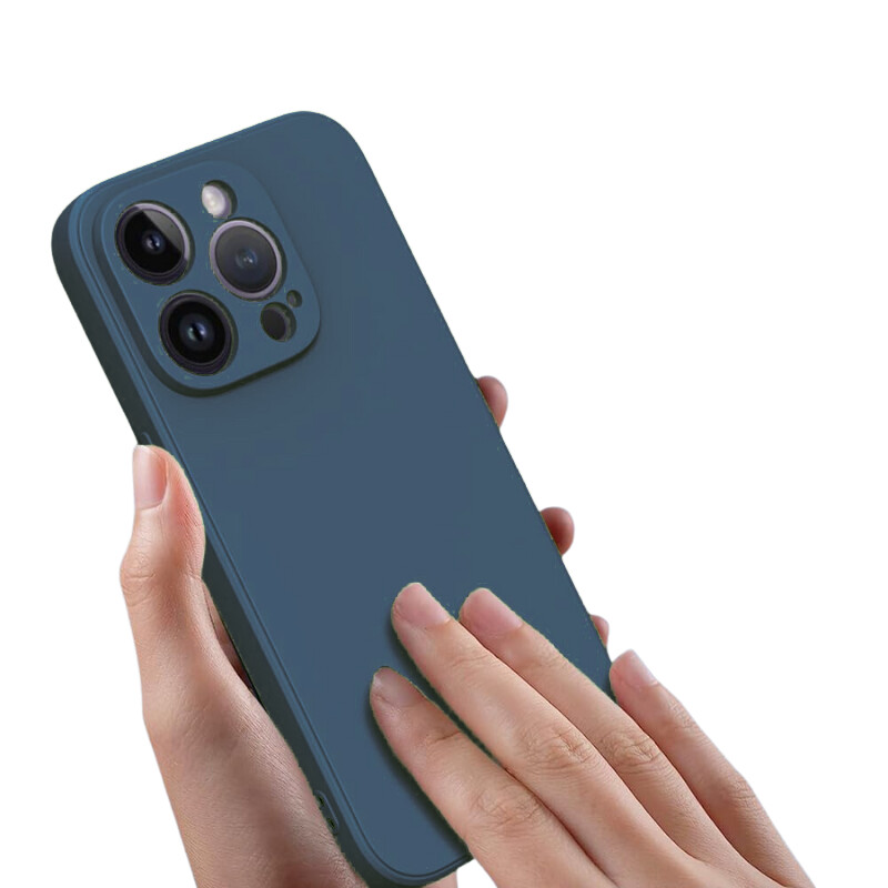 Pokrowiec etui silikonowe Tint Case ciemnoniebieskie Xiaomi 17T / 4