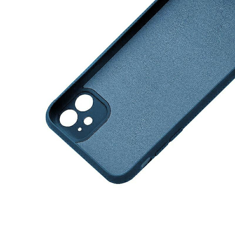 Pokrowiec etui silikonowe Tint Case ciemnoniebieskie Xiaomi 17T / 6