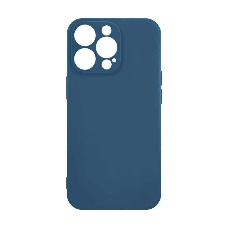 Pokrowiec etui silikonowe Tint Case ciemnoniebieskie Xiaomi 17T / 7